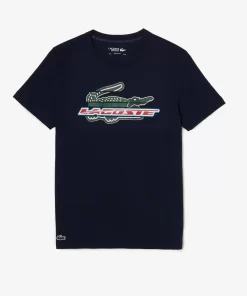 Lacoste Fitness & Training-Men'S Sport Regular Fit Organic Cotton T-Shirt