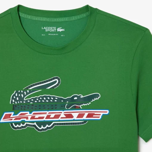 Lacoste Fitness & Training-Men'S Sport Regular Fit Organic Cotton T-Shirt