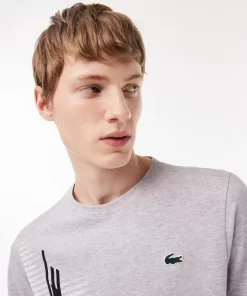 Lacoste T-Shirts-Men'S Sport Regular Fit T-Shirt With Contrast Branding