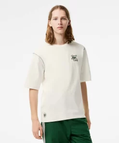 Lacoste Tennis-Men'S Sport Roland Garros Edition Chunky Jersey T-Shirt