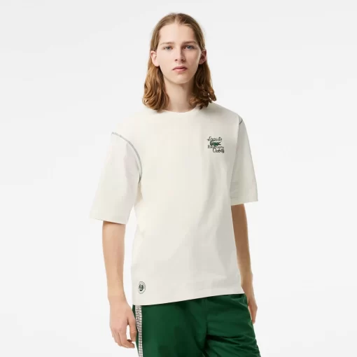 Lacoste Tennis-Men'S Sport Roland Garros Edition Chunky Jersey T-Shirt