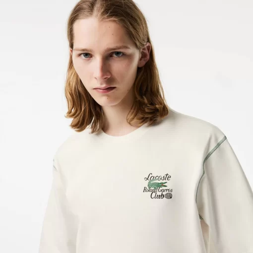 Lacoste Tennis-Men'S Sport Roland Garros Edition Chunky Jersey T-Shirt