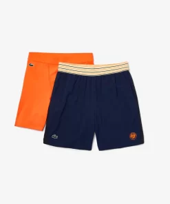 Lacoste Tennis-Men'S Sport Roland Garros Edition Lined Shorts