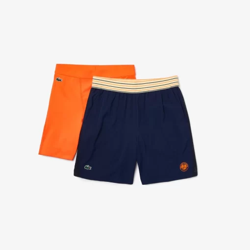 Lacoste Tennis-Men'S Sport Roland Garros Edition Lined Shorts