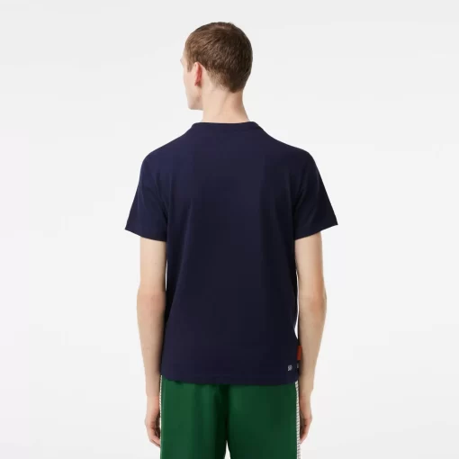 Lacoste Tennis-Men'S Sport Roland Garros Edition Logo T-Shirt