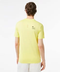 Lacoste Fitness & Training-Men'S Sport Slim Fit Stretch Jersey T-Shirt