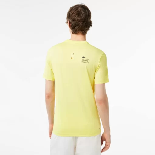 Lacoste Fitness & Training-Men'S Sport Slim Fit Stretch Jersey T-Shirt