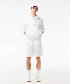 Lacoste Fitness & Training-Men'S Sport Tennis Shorts In Solid Diamond Weave Taffeta