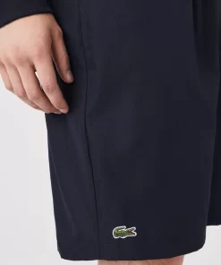 Lacoste Fitness & Training-Men'S Sport Tennis Shorts In Solid Diamond Weave Taffeta