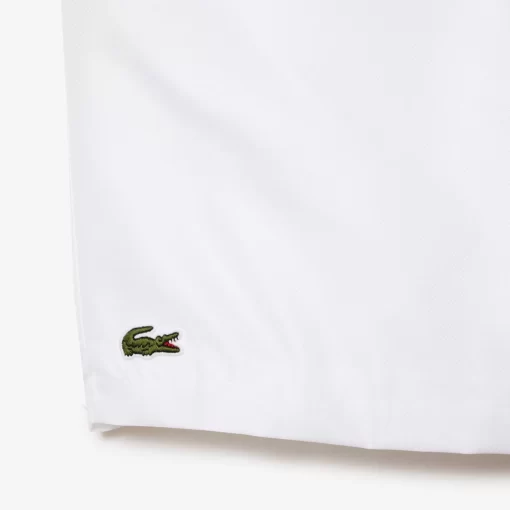 Lacoste Fitness & Training-Men'S Sport Tennis Shorts In Solid Diamond Weave Taffeta