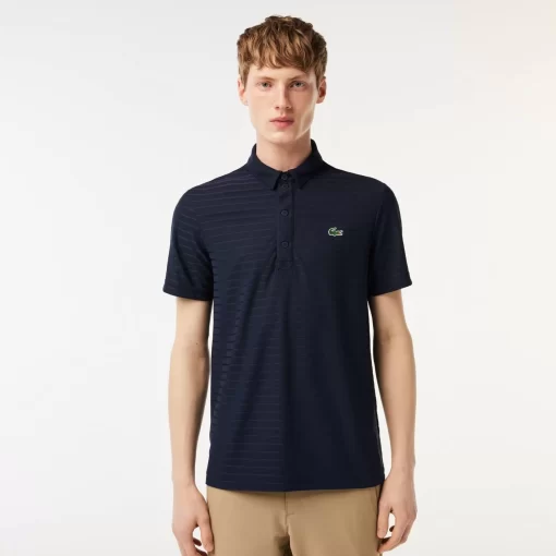 Lacoste Golf-Men'S Sport Textured Breathable Golf Polo Shirt