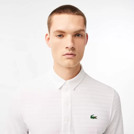 Lacoste Golf-Men'S Sport Textured Breathable Golf Polo Shirt