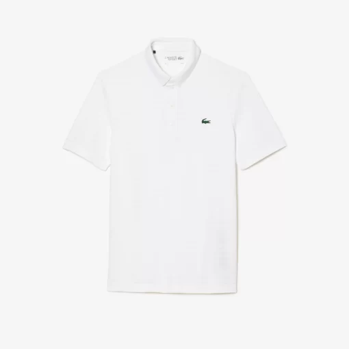 Lacoste Golf-Men'S Sport Textured Breathable Golf Polo Shirt