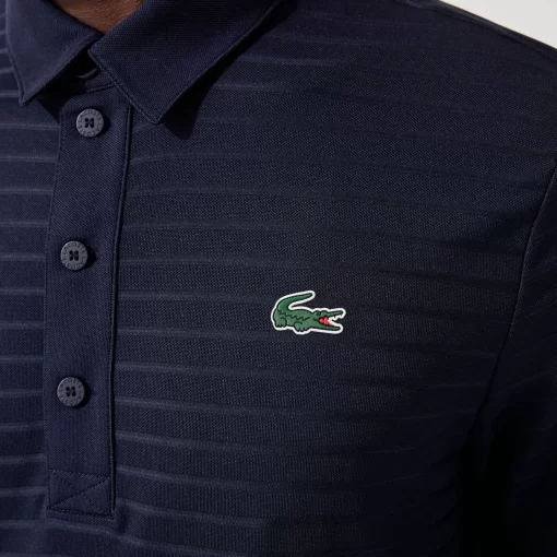 Lacoste Golf-Men'S Sport Textured Breathable Golf Polo Shirt