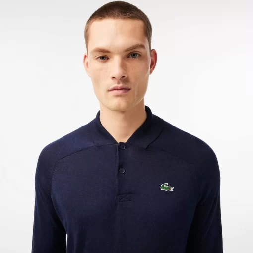 Lacoste Sport Clothing-Men'S Sport Wool Golf Sweater