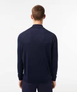 Lacoste Sport Clothing-Men'S Sport Wool Golf Sweater