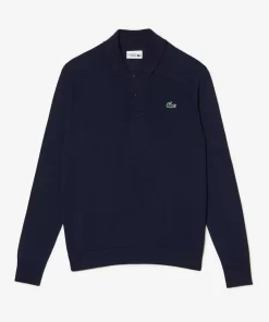 Lacoste Sport Clothing-Men'S Sport Wool Golf Sweater