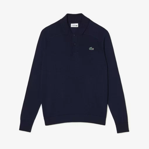 Lacoste Sport Clothing-Men'S Sport Wool Golf Sweater