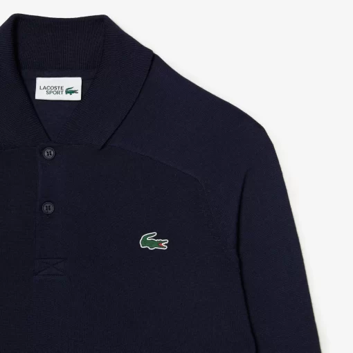 Lacoste Sport Clothing-Men'S Sport Wool Golf Sweater