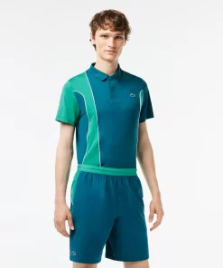 Lacoste Tennis-Men'S Sport X Novak Djokovic Colour-Block Shorts