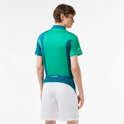 Lacoste Tennis-Men'S Sport X Novak Djokovic Colour-Block Shorts