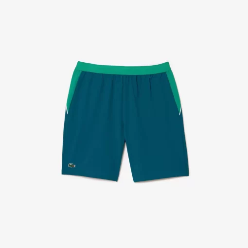 Lacoste Tennis-Men'S Sport X Novak Djokovic Colour-Block Shorts