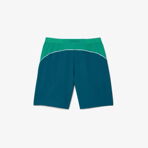 Lacoste Tennis-Men'S Sport X Novak Djokovic Colour-Block Shorts