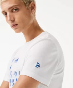 Lacoste Tennis-Men'S Sport X Novak Djokovic Printed T-Shirt