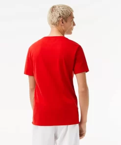 Lacoste Tennis-Men'S Sport X Novak Djokovic Printed T-Shirt