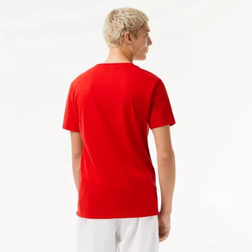 Lacoste Tennis-Men'S Sport X Novak Djokovic Printed T-Shirt