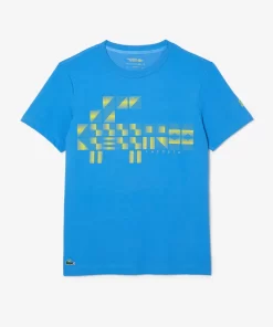 Lacoste Tennis-Men'S Sport X Novak Djokovic Printed T-Shirt