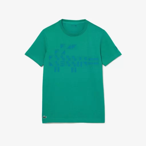 Lacoste Tennis-Men'S Sport X Novak Djokovic Printed T-Shirt