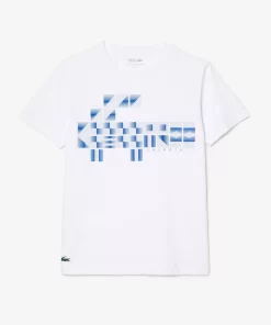 Lacoste Tennis-Men'S Sport X Novak Djokovic Printed T-Shirt