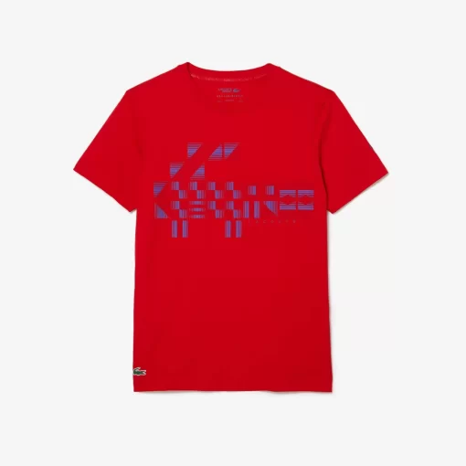 Lacoste Tennis-Men'S Sport X Novak Djokovic Printed T-Shirt