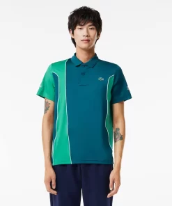 Lacoste Tennis-Men'S Sport X Novak Djokovic Regular Fit Colour-Block Polo