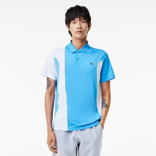 Lacoste Tennis-Men'S Sport X Novak Djokovic Regular Fit Colour-Block Polo