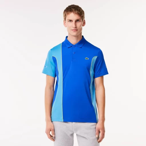 Lacoste Tennis-Men'S Sport X Novak Djokovic Regular Fit Colour-Block Polo