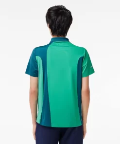 Lacoste Tennis-Men'S Sport X Novak Djokovic Regular Fit Colour-Block Polo