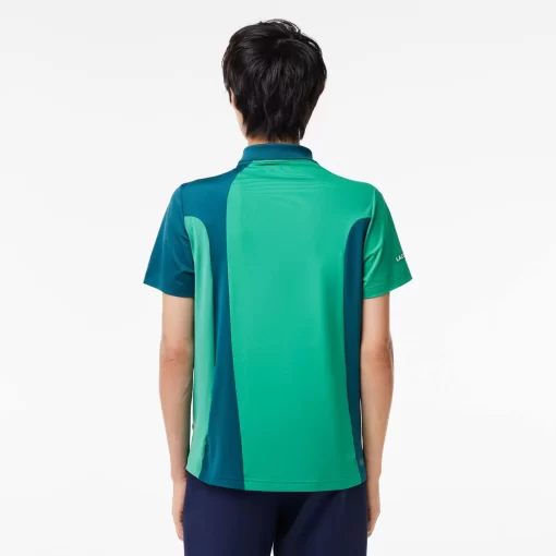 Lacoste Tennis-Men'S Sport X Novak Djokovic Regular Fit Colour-Block Polo