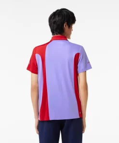 Lacoste Tennis-Men'S Sport X Novak Djokovic Regular Fit Colour-Block Polo