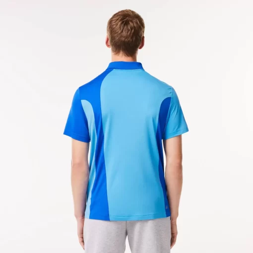 Lacoste Tennis-Men'S Sport X Novak Djokovic Regular Fit Colour-Block Polo