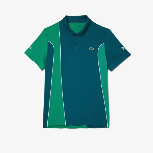 Lacoste Tennis-Men'S Sport X Novak Djokovic Regular Fit Colour-Block Polo