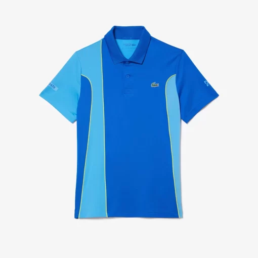 Lacoste Tennis-Men'S Sport X Novak Djokovic Regular Fit Colour-Block Polo