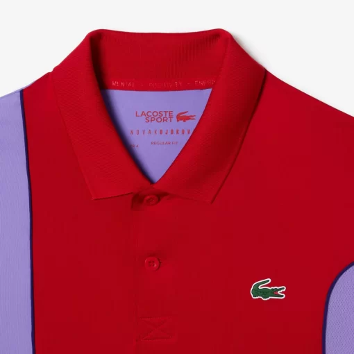 Lacoste Tennis-Men'S Sport X Novak Djokovic Regular Fit Colour-Block Polo