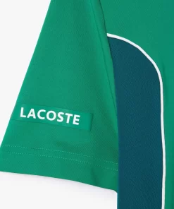 Lacoste Tennis-Men'S Sport X Novak Djokovic Regular Fit Colour-Block Polo