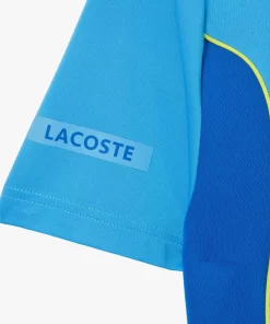 Lacoste Tennis-Men'S Sport X Novak Djokovic Regular Fit Colour-Block Polo