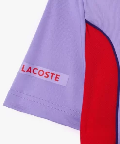 Lacoste Tennis-Men'S Sport X Novak Djokovic Regular Fit Colour-Block Polo