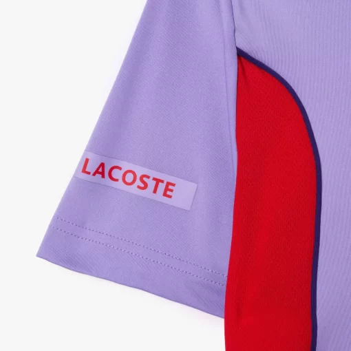 Lacoste Tennis-Men'S Sport X Novak Djokovic Regular Fit Colour-Block Polo