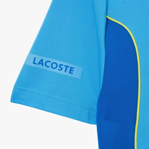 Lacoste Tennis-Men'S Sport X Novak Djokovic Regular Fit Colour-Block Polo