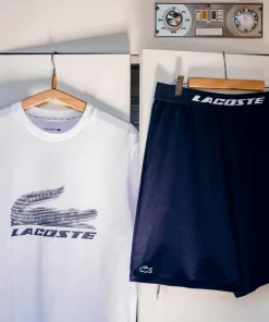 Lacoste Underwear & Lounge Wear-Men'S Stretch Cotton Short Pyjamas Set